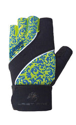 Chiba - 40916 - Dames Polspro - turquoise/appelgroen