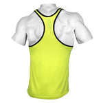 Gold's Gym Muscle Joe Contrast Stringer Tank - Neon