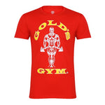 Gold's Gym GGTS002 Muscle Joe T-Shirt - rood