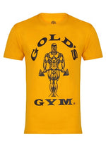 Gold's Gym GGTS002 Muscle Joe T-shirt - goud