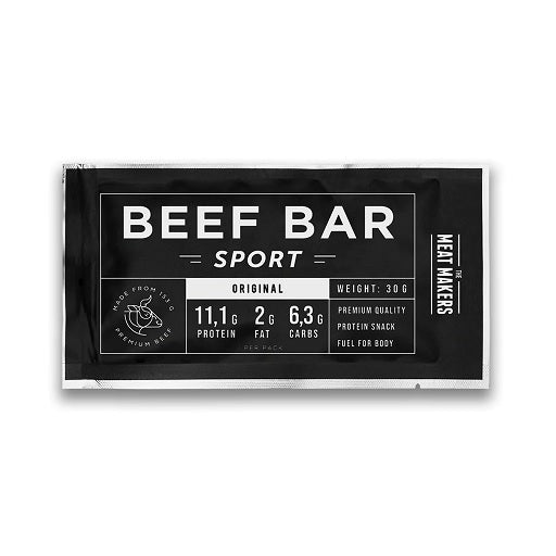 The Meat Makers Beef Jerky Sportbar 6x30g