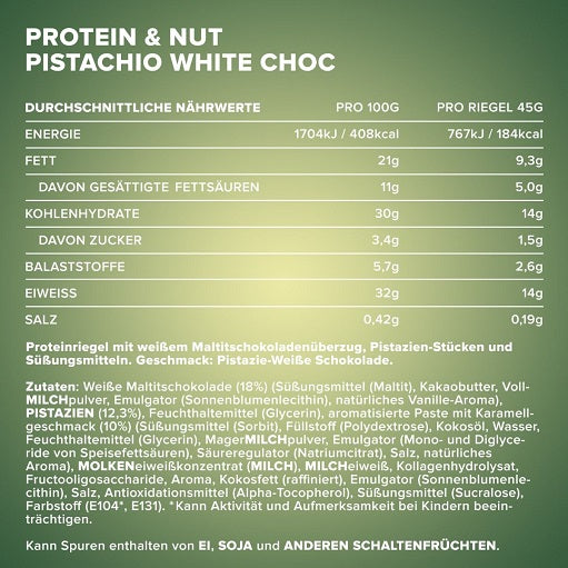 Ironmaxx Eiwit&Noten Reep 24x45g