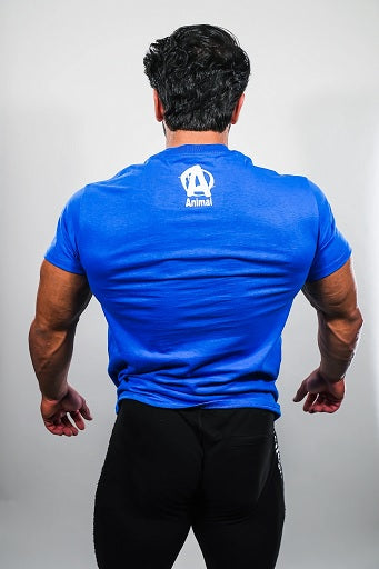 Universele Dierenwoede T-Shirt Blauw