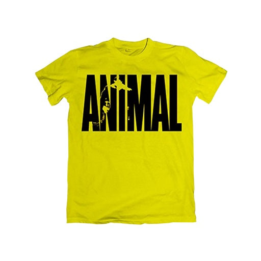 Universele Dier T-Shirt Iconisch geel