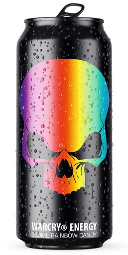 Genius Nutrition Warcry Energy Drink zwart (24 x 330 ml)