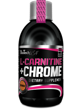 BioTech L-Carnitine Chrome Vloeibaar Concentrraat 500ml