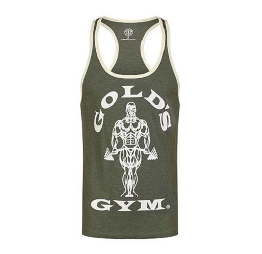 Golds Gym GGVST004 Stringer Joe Contrast - Leger/Cream