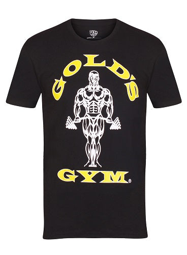 Gold's Gym GGTS002 Muscle Joe T-shirt - zwart